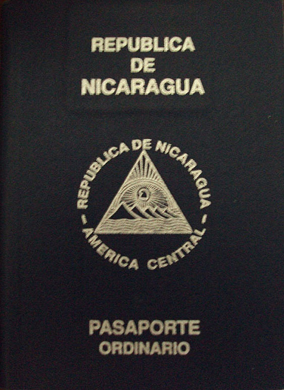 Паспорт никарагуа